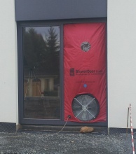 Blower Door Messung in Augsburg